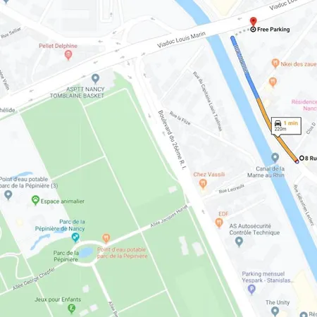 Bel En Face De La Pepinere De Stanislas Appartement
